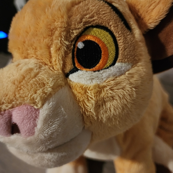Disney The Lion King Sitting Simba Plush (22" Nose To Tail) Stuffed Animal EUC - Picture 6 of 8